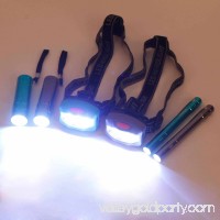 Ozark Trail 6-Piece Led Flashlight and Penlight and Headlamp Combo   565056006